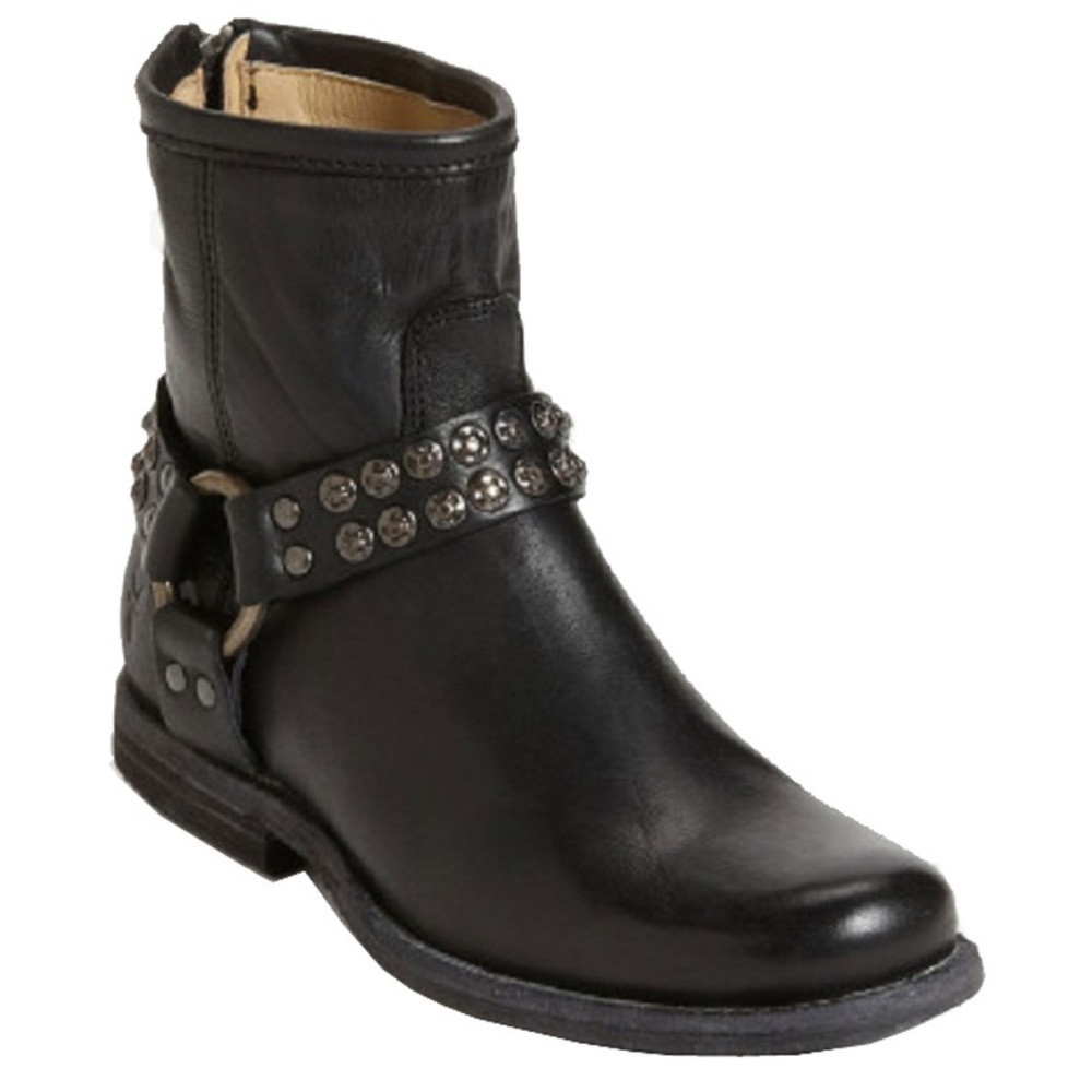 Frye Phillip Studded Harness Booties